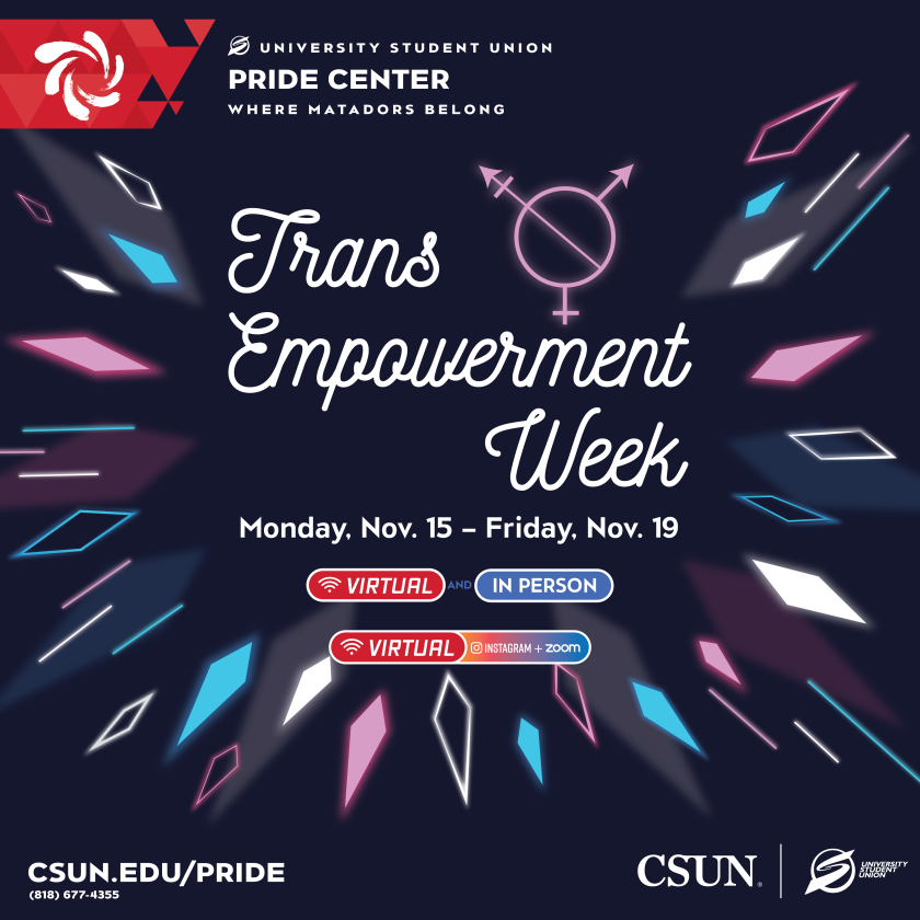 Pride Center: Trans* Empowerment Week