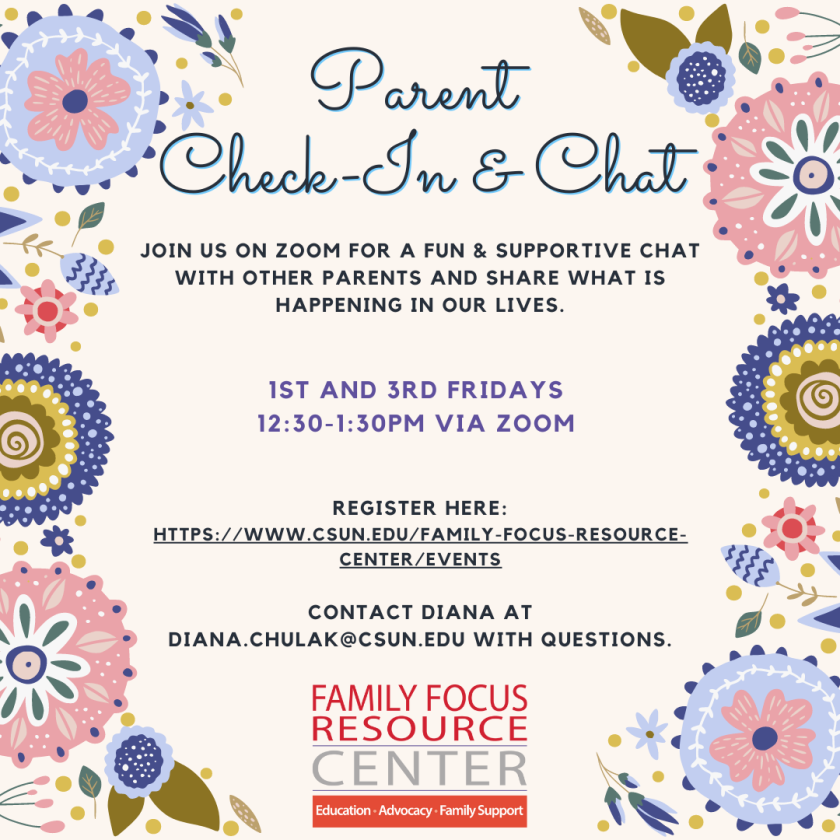 parent check in and chat fall 2021