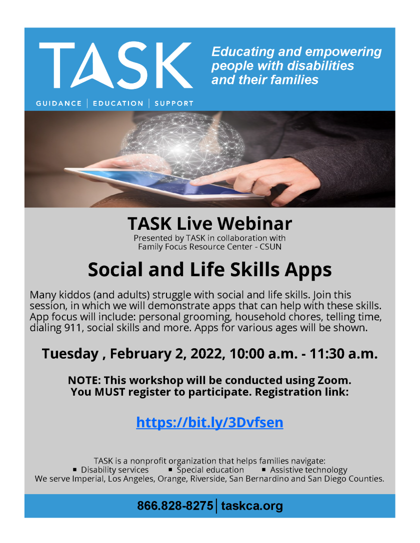 Social and Life Skills English Webinar