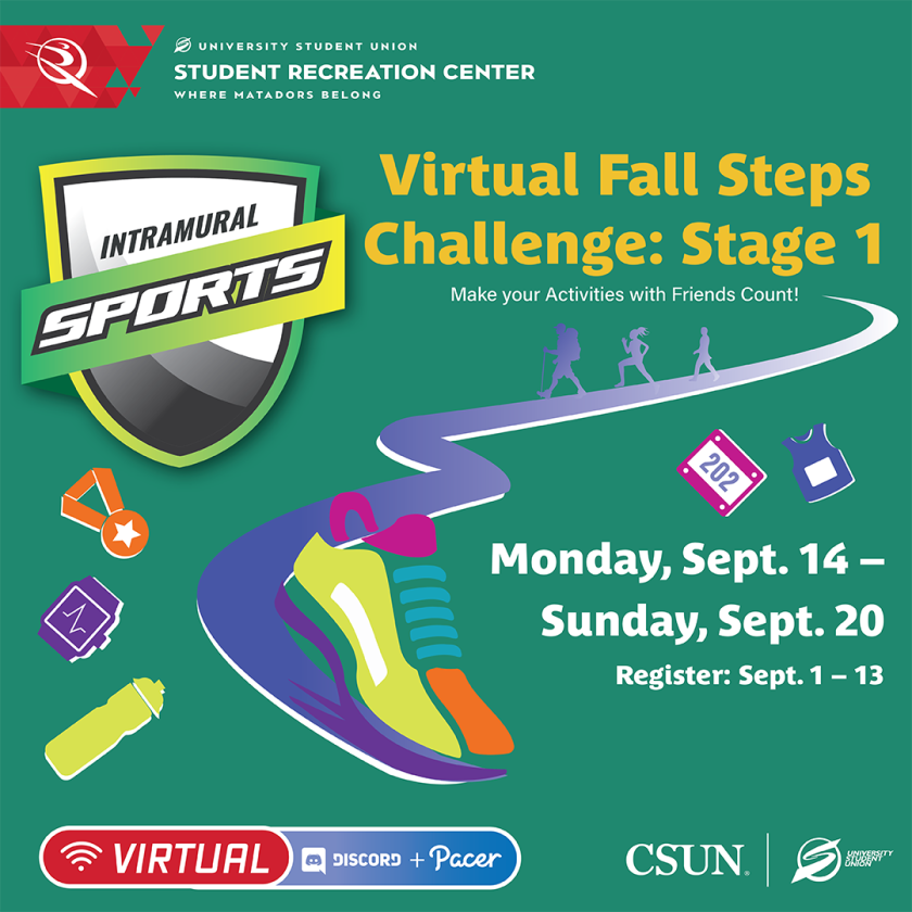 SRC Virtual Fall Steps Challenge: Stage 1