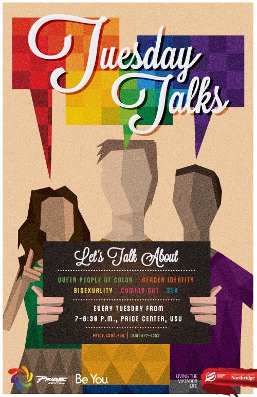 Tuesday Talks at the Pride Center