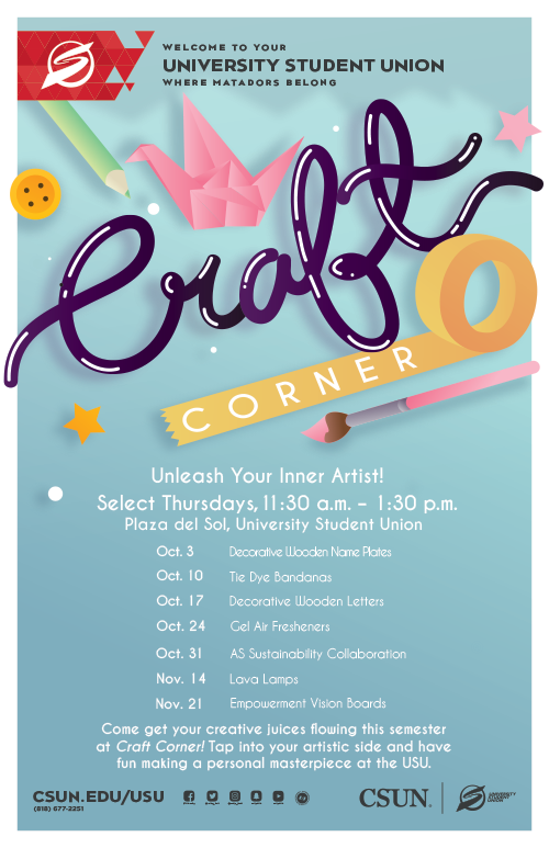 Craft Corner poster