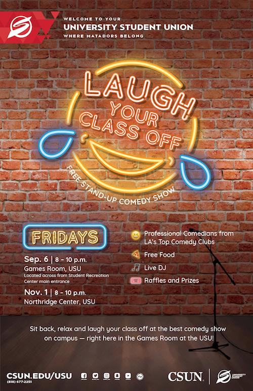Laugh Your Class Off poster