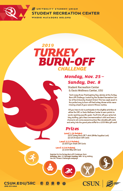 Turkey Burn-Off Challenge poster