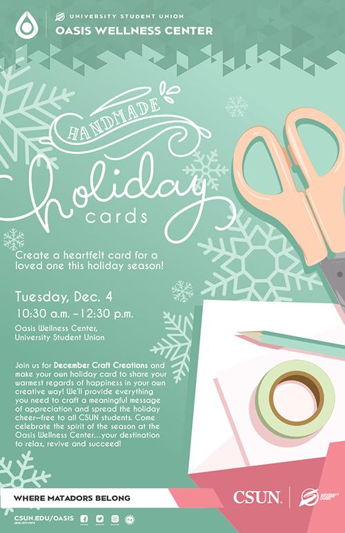 Cards Oasis Craft Creation: Handmade Holiday