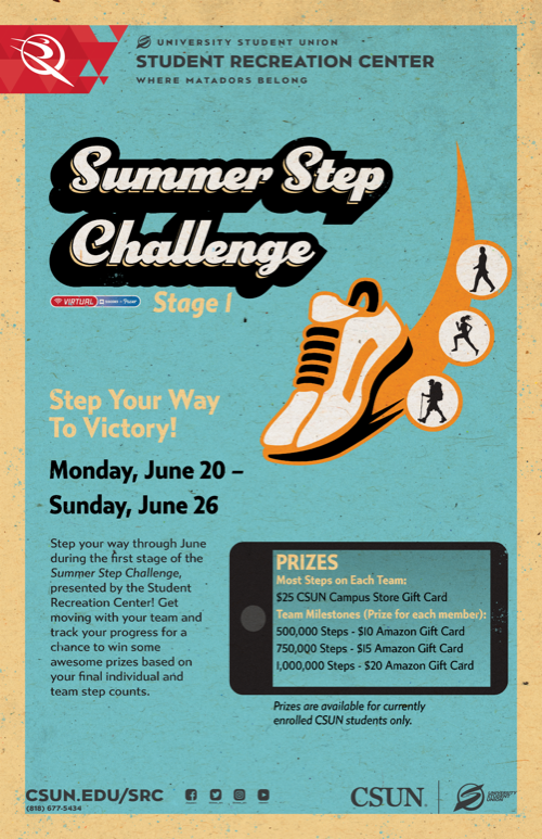 Summer Steps Challenge Stage 1