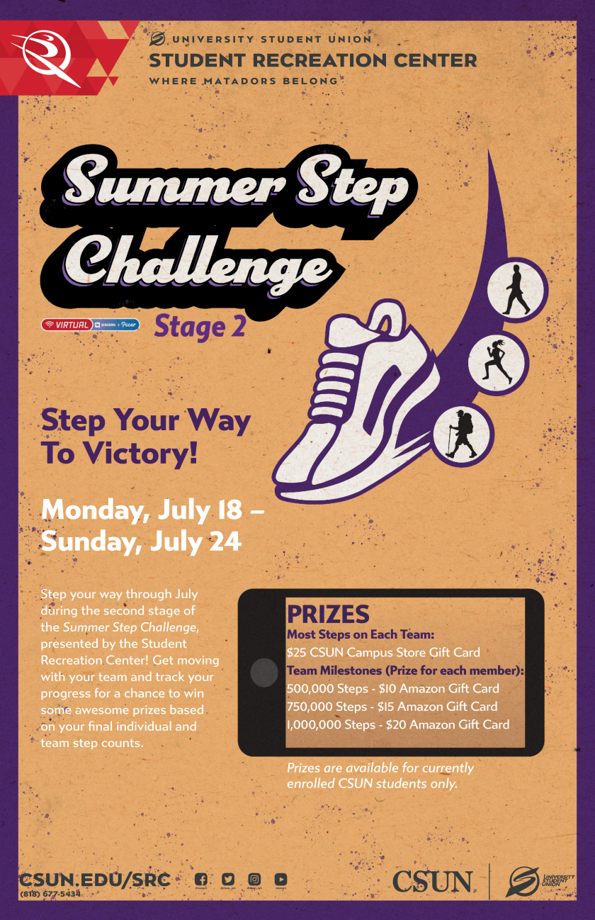 SRC: Summer Step Challenge – Stage 2