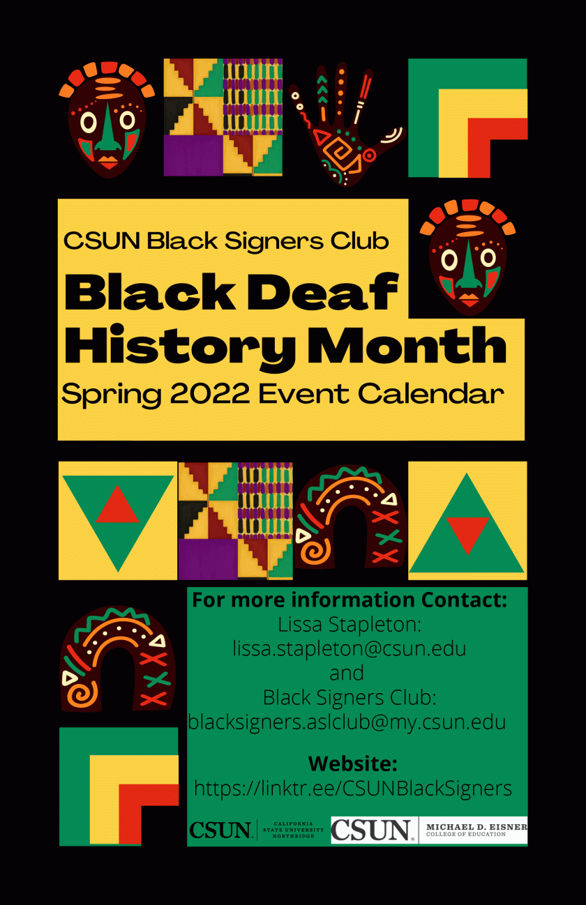 Black Deaf History Month