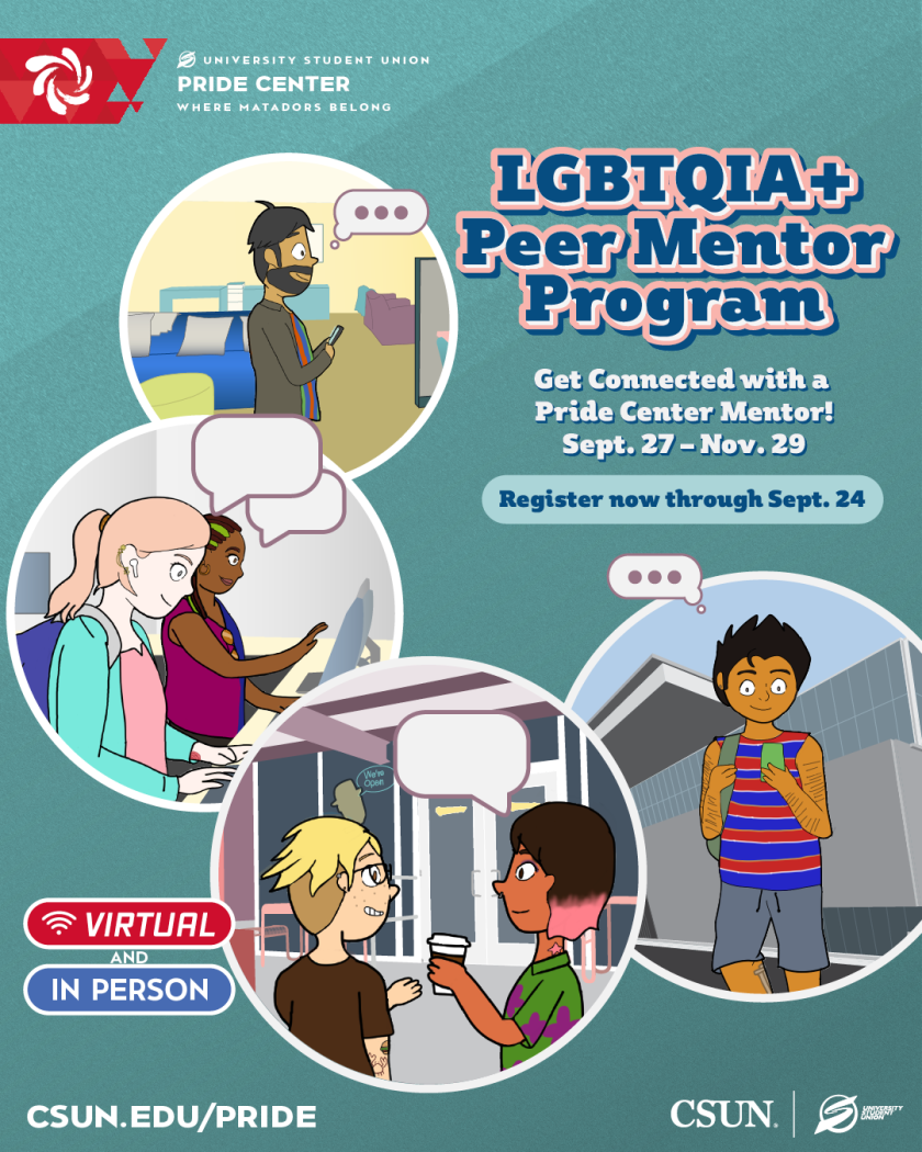 LGBTQIA+ Peer Mentor Program