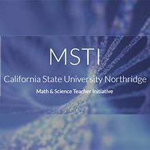 MSTI, California State University Northridge, Math &amp; Science Teacher Initiative 