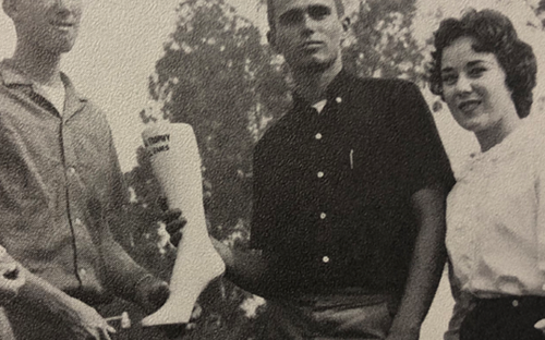 1968: A group of dedicated faculty build (with their own hands) the University Club, a collegial gathering place on the southeast corner of campus near the historic campus orange grove. 