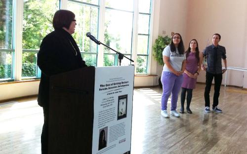 From L to R: Dean Say, Missy Dominguez, Karlee Johnson and John Anderson.