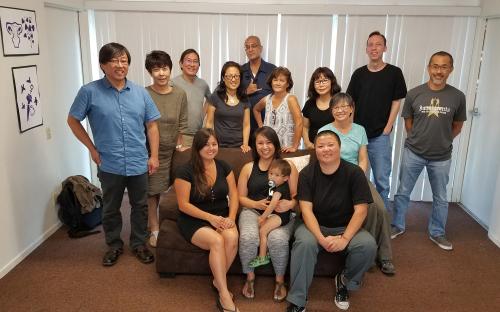 Group photo of the faculty at the Fall 2017 Faculty Retreat