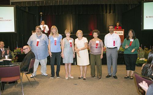 Vice President Hilary Baker and Information Technology Staff recognized for 10, 15, 20 &amp; 25 years of service.