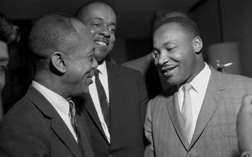 Dr. Martin Luther King Jr. and Reverend John N. Doggett Jr.
