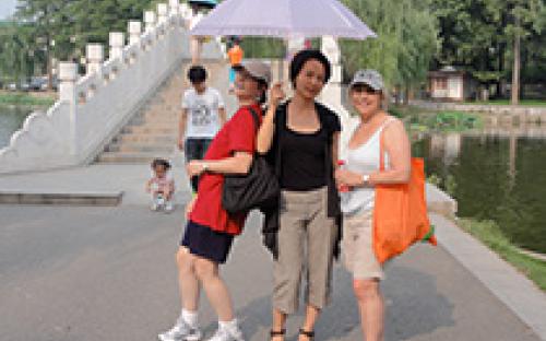Touring the East Lake in Wuhan