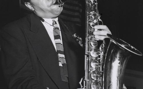 Lester Young at the Mirror Ballroom, Detroit, 1946