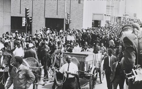 Dr. Martin Luther King Jr. Funeral, Atlanta, April 9, 1968