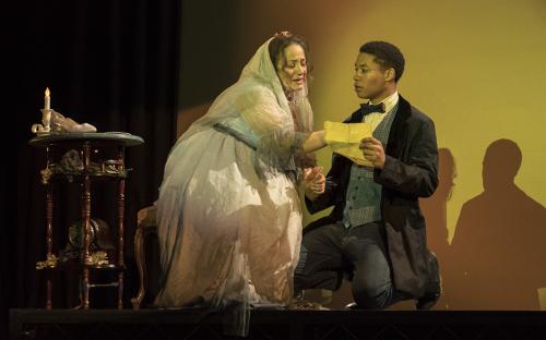 Scene from GREAT EXPECTATIONS. Photo Credit: Kenji Kang