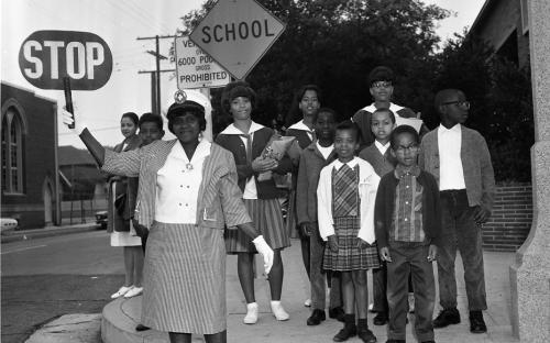 &quot;Crossing Guard,&quot; c.a. 1960