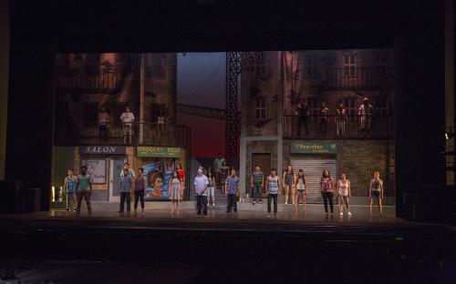 Scene from IN THE HEIGHTS. Photo credit: Anneka Bunnag