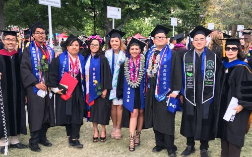 Asian American Studies graduation 2016