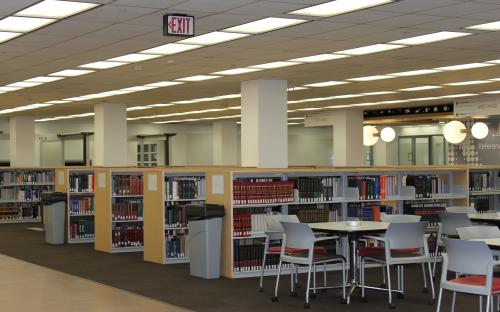 Oviatt Library interior first floor