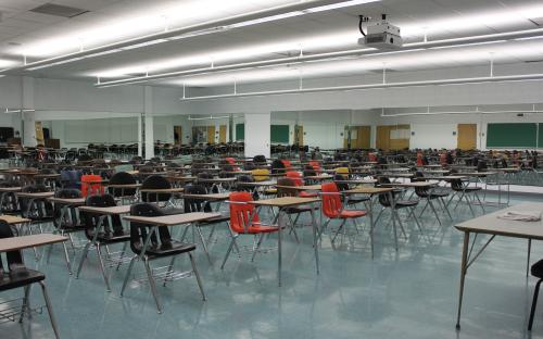 Redwood Hall classroom