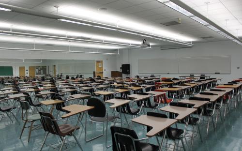 Redwood Hall classroom