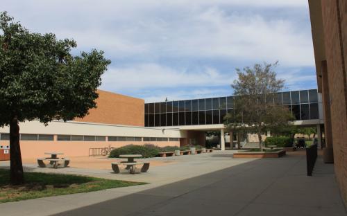 Nordhoff Hall Courtyard