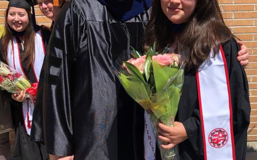 Hooded Graduates and Faculty