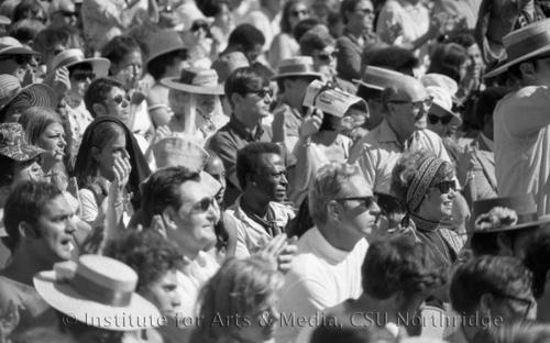 &quot;A Face in the Crowd,&quot; Monterey Jazz Festival, 1962. (Miles Davis listening to a performance by Buddy Guy.)
