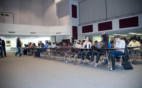 Picture of audience at the Spring 2013 Men of Color Symposium