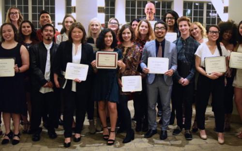 On April 29, 2018, the Department of Cinema and Television Arts celebrated some of their best and brightest students at their annual Scholarships &amp; Awards Banquet, held on the CBS Studios Lot in Studio City.