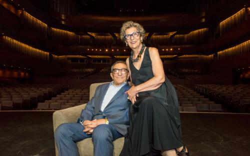 July 2017: The Valley Performing Arts Center is renamed the Younes and Soraya Nazarian Center for the Performing Arts, or The Soraya, after a $17-million gift by the Nazarian family. It’s the largest gift to support the arts in the history of the CSU.