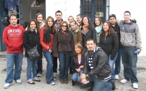 The group at Casa Historica, San Miguel de Tucuman