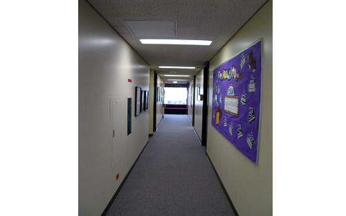 Student Health Center Hallway