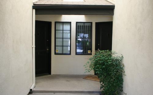 College Court Townhomes : Unit A - Front Door Entrance