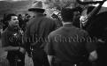 Border Patrol agents detain 80 illegal immigrants near Bisbee, Arizona. May 2000.