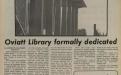 1973: The Oviatt Library opens, posthumously named for former Dean Delmar T. Oviatt. 