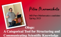 Math Open House Talks Petros Mavromichalis