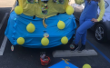 Minions display at Trunk or Treat