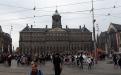 Clock tower in Amsterdam