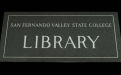 1959: The first permanent building, South Library, is dedicated.