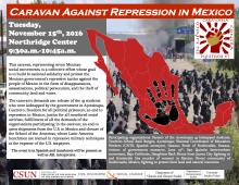 Caravan Against Repression in Mexico