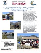 MONO Lake Committee Outdoor Experiences Program Manager