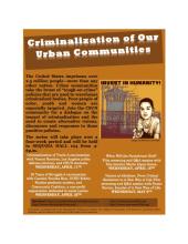 Criminalization of Our Urban Communities
