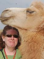 Paula Schiffman and a Camel