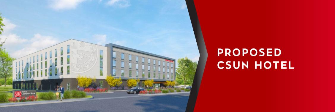Website Banner for Proposed CSUN Hotel