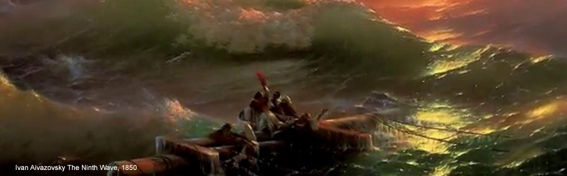 Ivan Aivazovsky The Ninth Wave, 1850